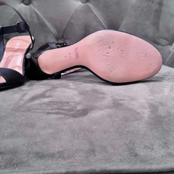 Coach Melodie T-strap Heeled Sandal Size 8.5 - Picture 9 of 9